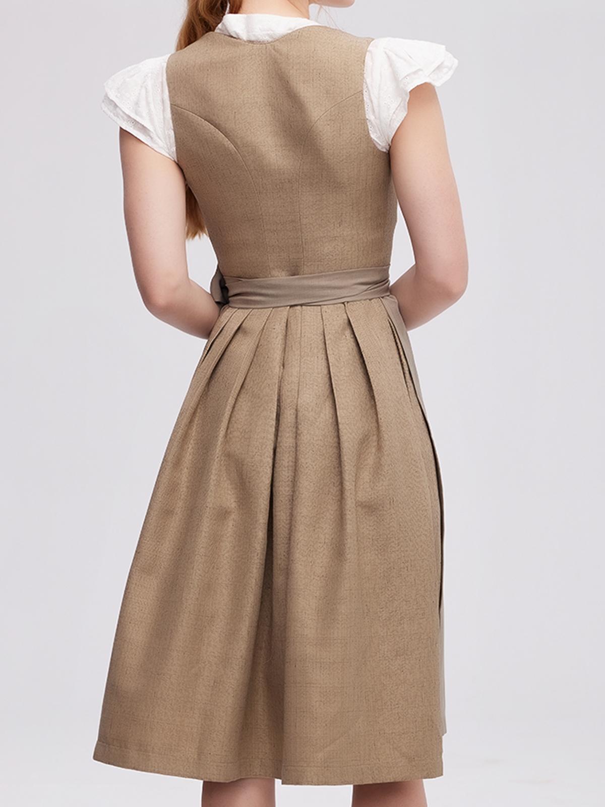 Samt Dirndl Dunkelgrün – Eleganz trifft Tradition