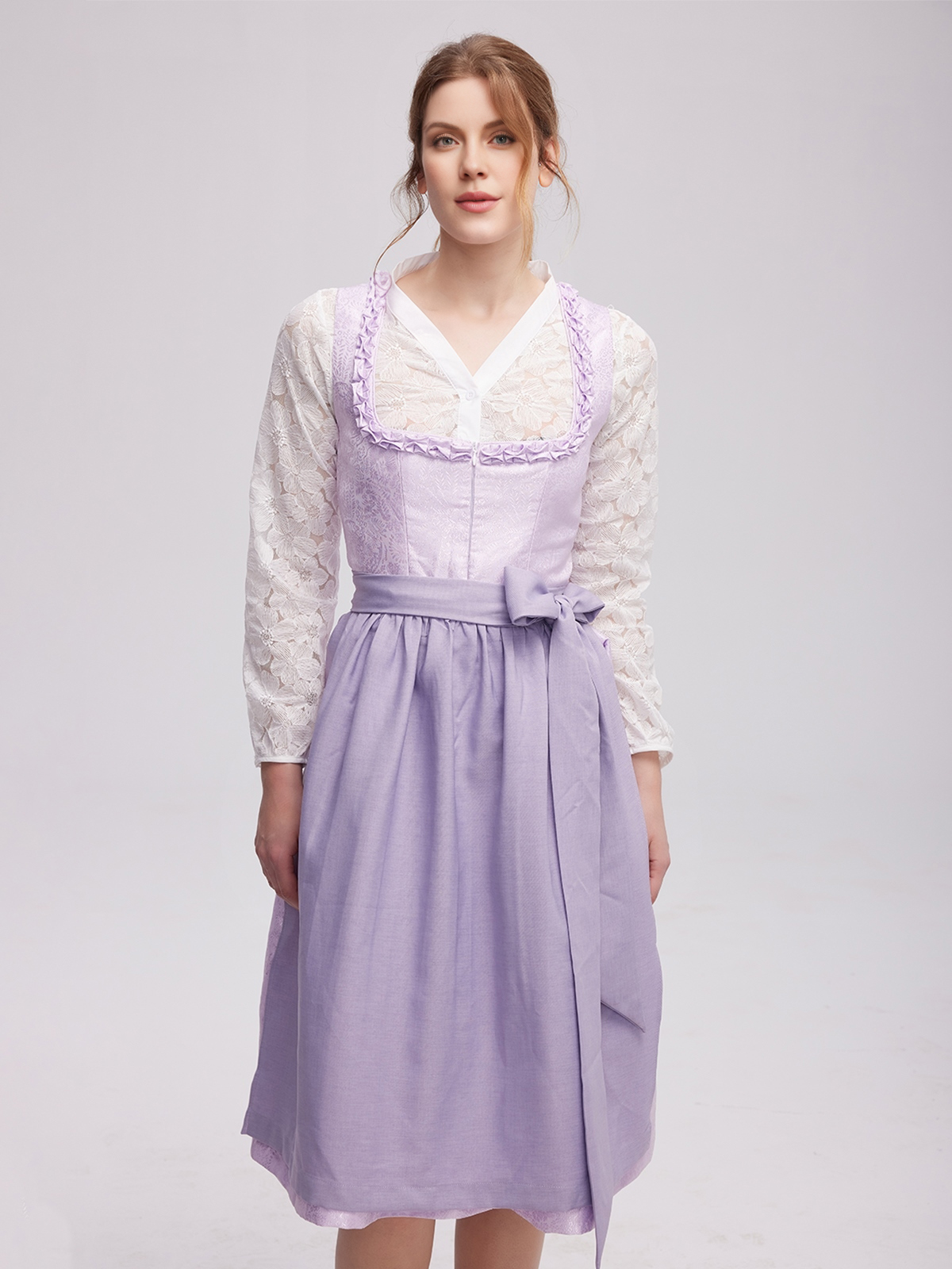 70 cm Dirndl in lila – perfekt für festliche Anlässe