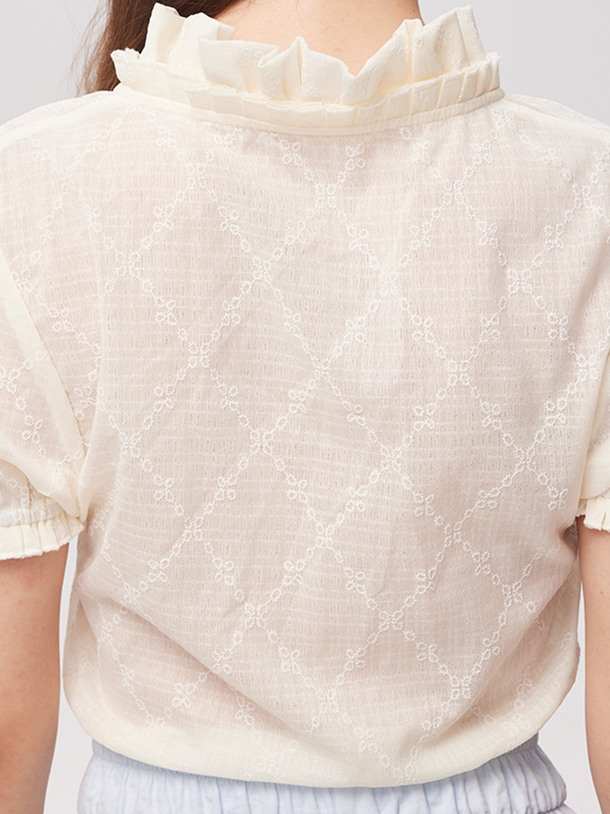 Dirndl-Bluse in Weiß