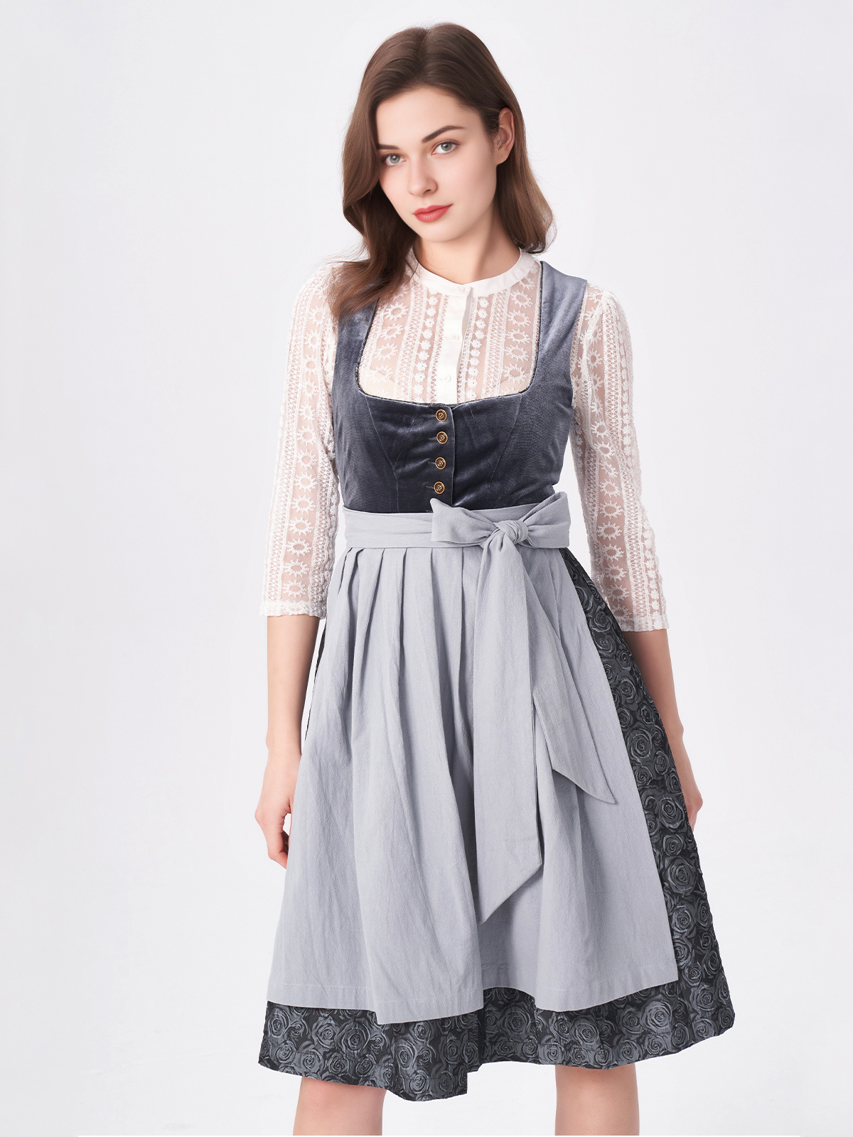 Dirndl in Blau – zeitlose Eleganz